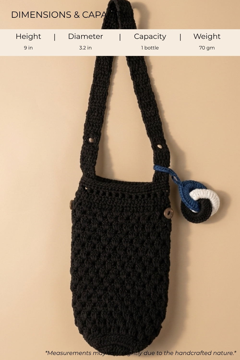 Saaj Handcrafted Crochet Bottle Cover