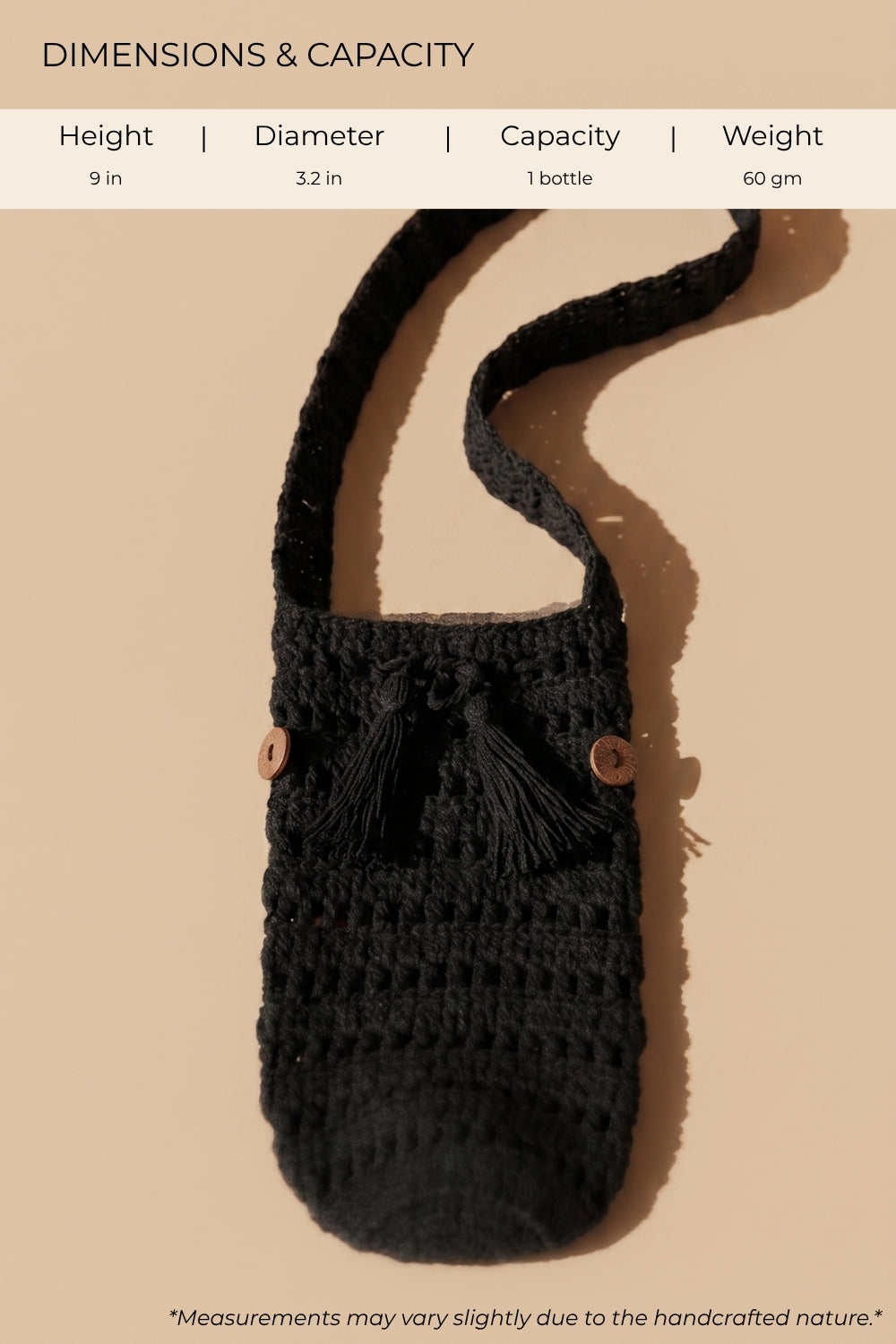 Dor Handcrafted Crochet Bottle Cover